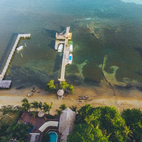 Roatan docks