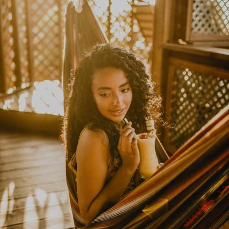 Woman on Hammock